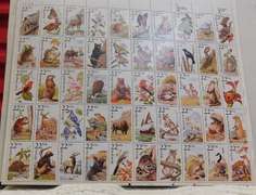 Stamp Sheets: Wildlife $21.00 face