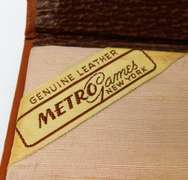 1930's Bakelite Dominoe's in Leather Case