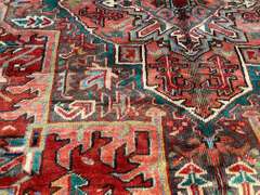 VINTAGE  PERSIAN HERIZ 8x12