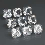Glittering 16.30ct UNHEATED diamond white Topaz set