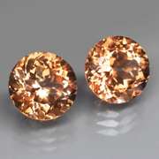 High fire! Full body flashing 9.48ct Topaz set