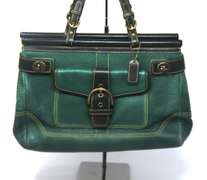 Coach Green Purse