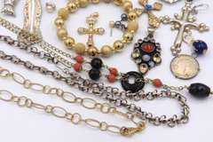Group Lot of Vintage Sterling Silver Jewelry