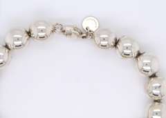 Tiffany & Co 10mm Bead Bracelet in Sterling Silver