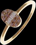 Delightful 18kt Yellow Gold Diamond Ring