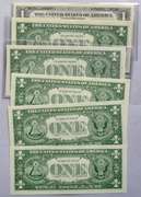 11 CH CU $1 1957B Silver Certificates