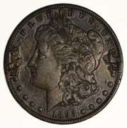 1893-S Morgan Silver Dollar - Circulated