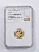 PF69 UCAM 2008-P Australia $15 Gold Koala 1/10 Oz. .999 Fine Gold NGC