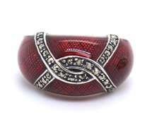 Group Lot of 2 Vintage 925 Sterling Silver Rings