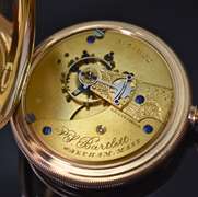 Fabulous Near-Mint Condition 1880 14K Man's Pocketwatch