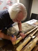 Warriors Cast Autographed X7 Baseball Bat James Remar +6 Exact Proof