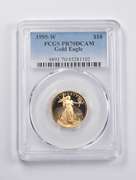 PR70 DCAM 1995-W $10 American Gold Eagle 1/4 Oz. .999 Fine Gold PCGS