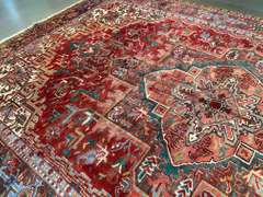 VINTAGE  PERSIAN HERIZ 8x12