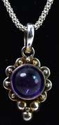 Purple Stone Necklace