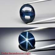 Stunning 5.98ct royal blue Star Sapphire