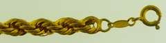 14KT Yellow Gold Filled 5mm Rope Chain