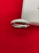 LADIES 14K WHITE GOLD AND DIAMOND BAND