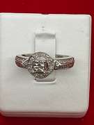14K WHITE GOLD DIAMOND RING