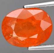 Vivid! 3.09ct top Fanta orange Namibian Garnet
