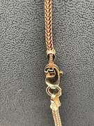 14K YELLOW GOLD WHEAT CHAIN