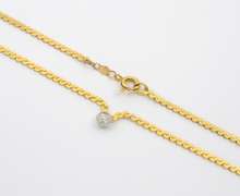 Bezel Set Diamond Station Necklace