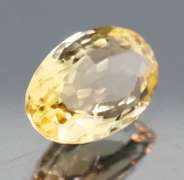 Great 5.17ct bi-color unheated Citrine