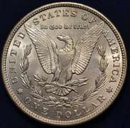 1900-O Morgan Silver Dollar, BU.