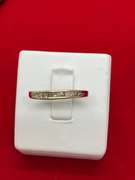 10K YELLOW GOLD AND DIAMOND BAND
