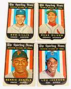 4 Rookie Stars 1959 Baseball Cards