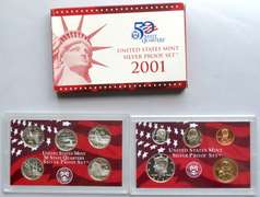 2001 Silver US Proof Set