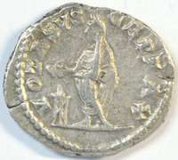 Great Caracalla Roman Silver Denarius, 198-217 AD