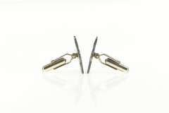 Sterling Silver 1940's Rolls Royce Front Grill Luxury Car Cuff Links