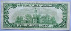 $100 1928 A FRN Note.