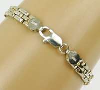 Italian Sterling Silver Link Bracelet