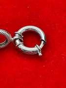LADIES 14K WHITE AND YELLOW GOLD LINK BRACELET