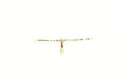 14K Yellow Gold #1 Number One Grandma Mothers Day Pendant