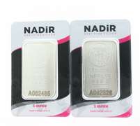 Two Set Pure .999 Silver Bars