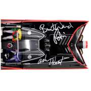 Adam West, Burt Ward Signed Elite1:18 Scale Die-Cast Batmobile w Figures