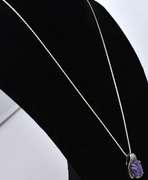Purple Stone Jewelry Set