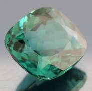 31ct top blue green hue created Amethyst