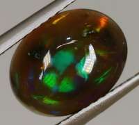 Multi-patterned 1.64ct Welo Black Opal