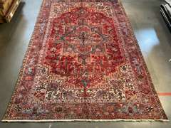 VINTAGE  PERSIAN HERIZ 8x12