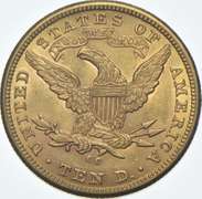 1881-CC $10 Liberty Head Gold Eagle