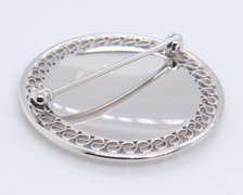 Set of 925 Sterling Silver Earrings and Matching Pendant