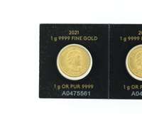 5 Set Royal Canadian Mint Gold Coins