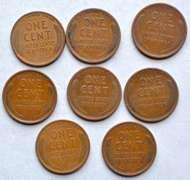 8 Nicer 1909 VDB Type Lincoln Cents