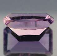 Superb 11.40ct concave emerald cut Bolivian Amethyst