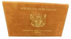 New Zealand 1987 Proof Coin Set w/Silver Dollar