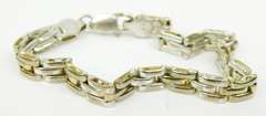 Italian Sterling Silver Link Bracelet