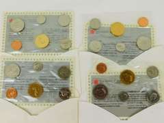 4 Royal Canadian Uncirculated Coin Sets